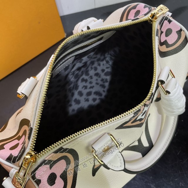LV專櫃新款女包 路易威登Speedy Bandoulière25手袋 M45828 LV2021新款手提枕頭包  ydh4308